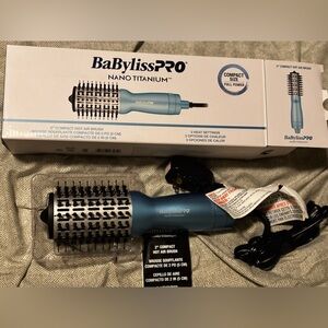 BaBylissPRO Nano Titanium Hair Brush - Blue
